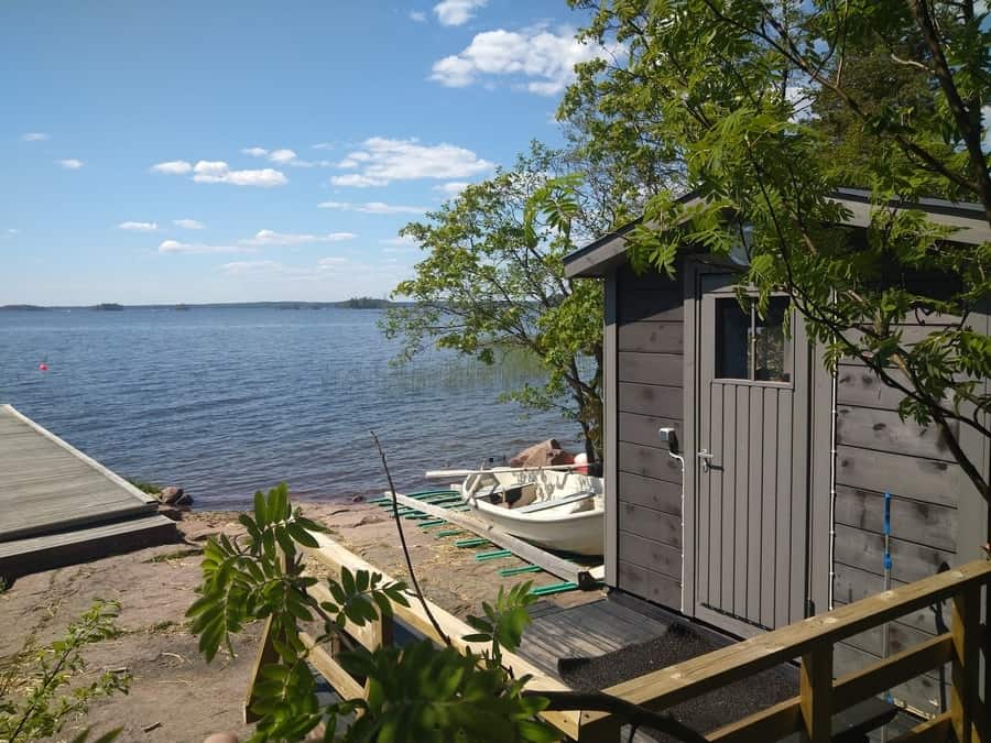 Rantasaunasta pääsee suoraan uimaan