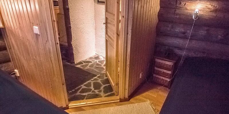 makuuhuone Kivikosken päärakennuksessa makuuhuone kahdelle