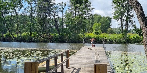 ranta_villakaunisvirta Laituri villa Kaunisvirran rannassa