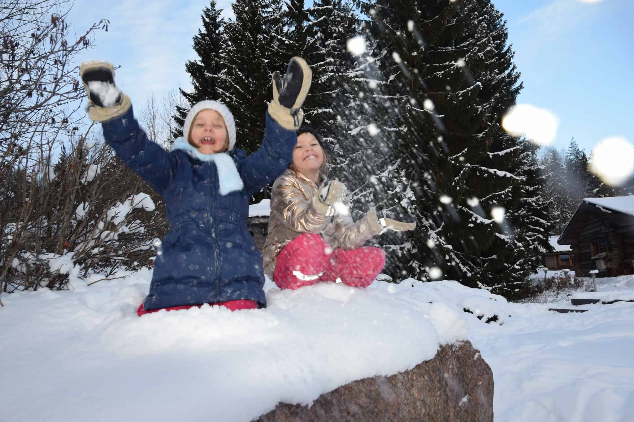 Hiihtoloma, ihana talviloma Kivikosken mökillä