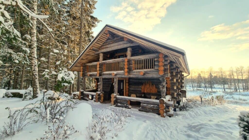 Vuokramökki villa Kaunisvirta Pyhtäällä, Kymenlaaksossa. Lähellä Helsinkiä