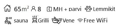 Herkullinen suomalainen kottiperinneruoka, grillillä valmistettu ja WiFi-yhteys.