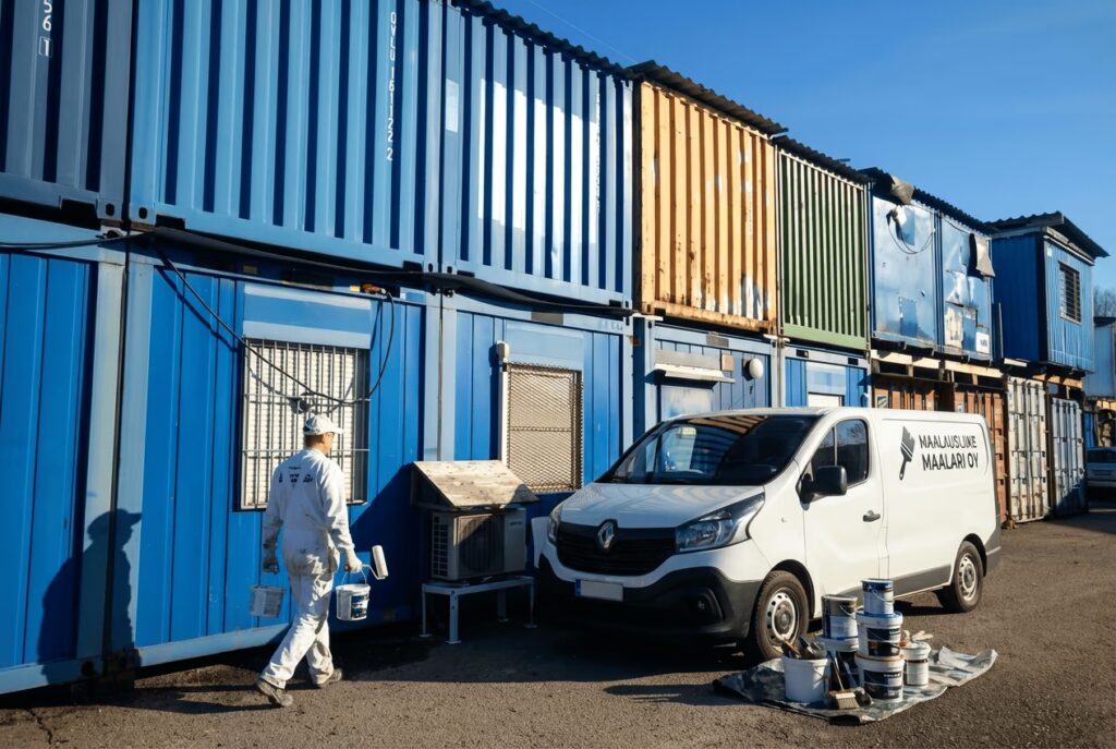 Maalareille ja rakennusliikkeille varastotilaa Vantaan Hakkilassa